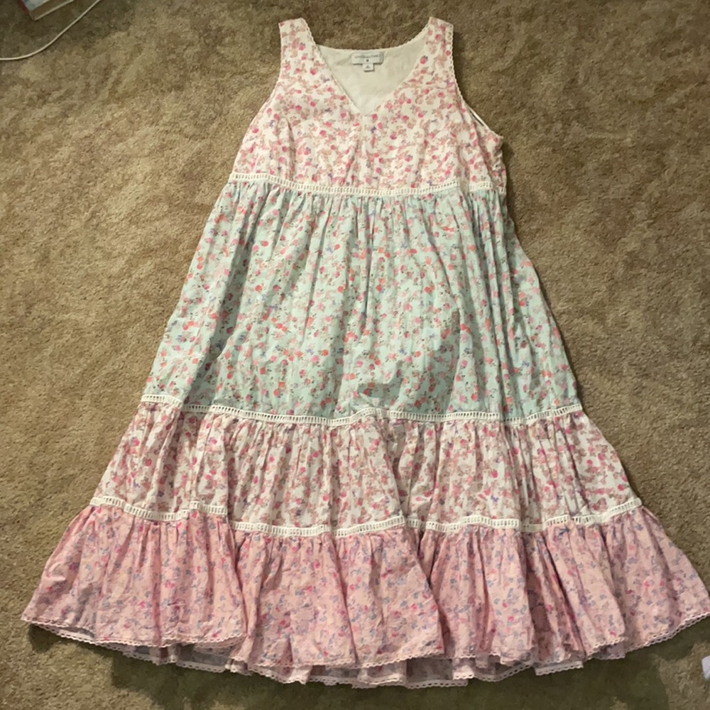 LoveShackFancy x Target tiered floral babydoll
